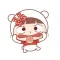 Little Cute Girl Sticker