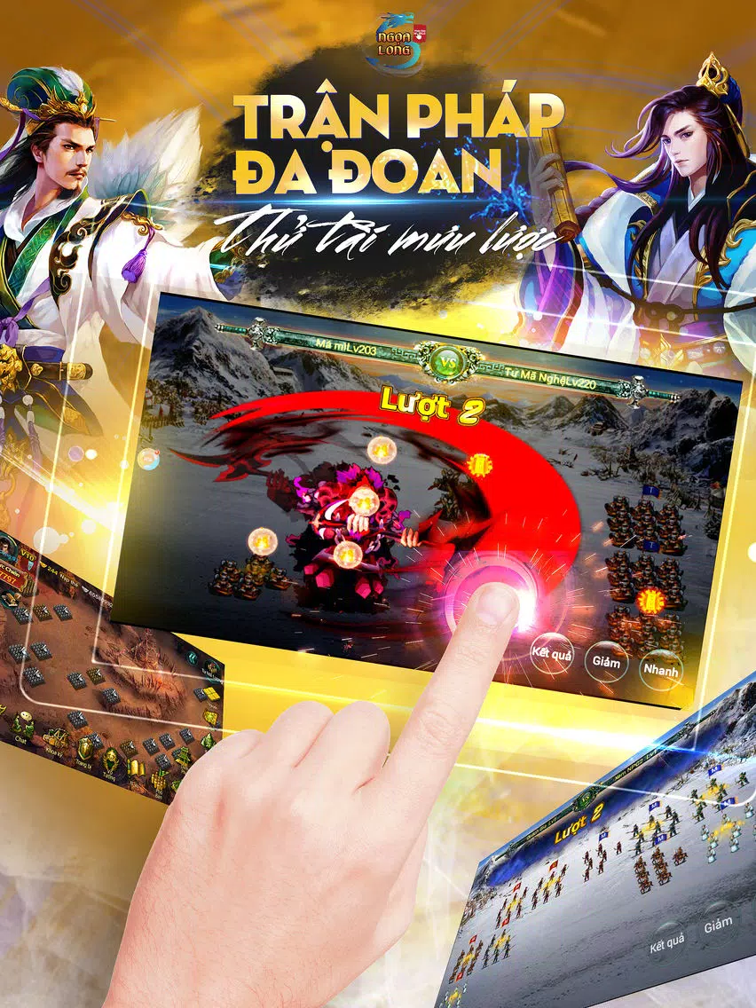 Capturas de pantalla de Ngọa Long iPad 