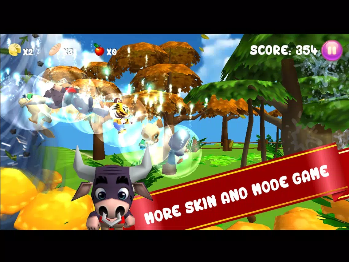Baby Pet Run - Crazy jump in jungle free game for fun adventure iPad  Screenshots