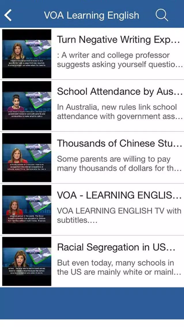VOA Learning English - VOA Special English Screenshots