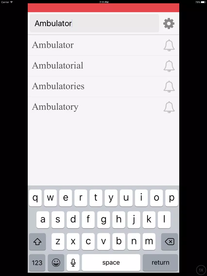 VocabReminder - English Dictionary with Reminders iPad Screenshots