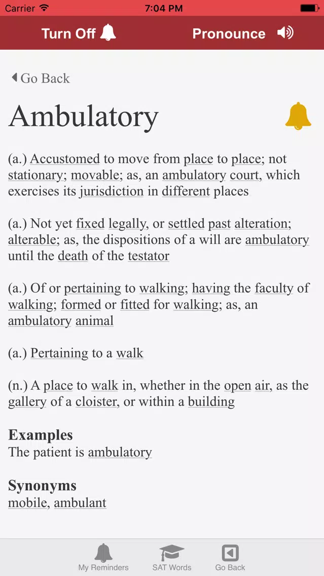 VocabReminder - English Dictionary with Reminders Screenshots