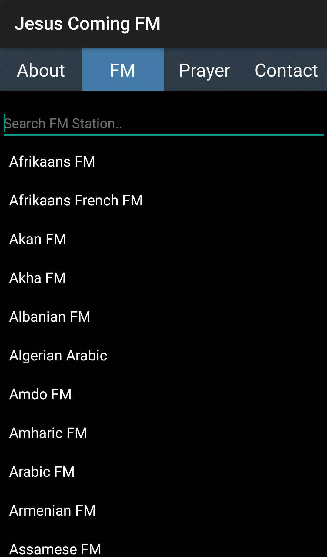 Jesus Coming FM Screenshots