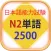 Từ Vựng N2 Học Tiếng Nhật JLPT