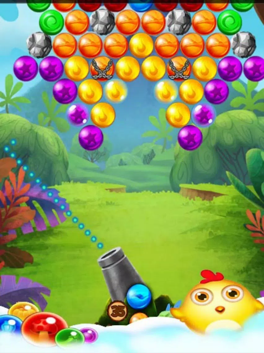 Secret Mountain Bubble Pop iPad Screenshots