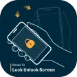 Shake To Lock Unlock Screen