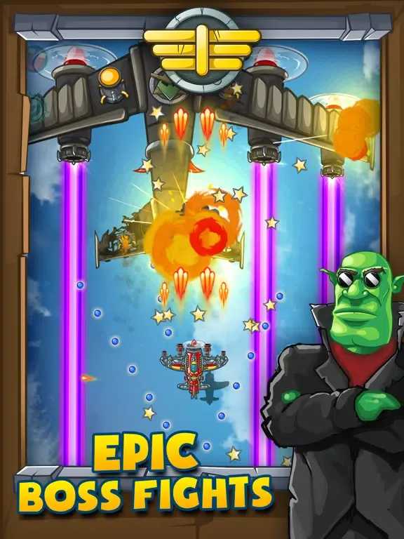 Panda Commander Air Combat - Sky Fighter & Shooter iPad  스크린샷