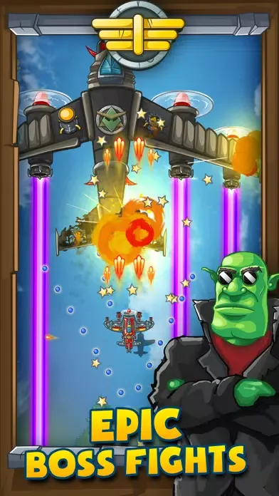 Panda Commander Air Combat - Sky Fighter & Shooter 스크린샷
