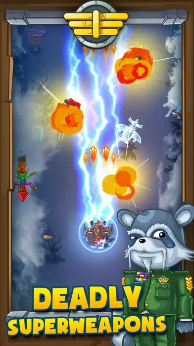 Panda Commander Air Combat - Sky Fighter & Shooter 스크린샷