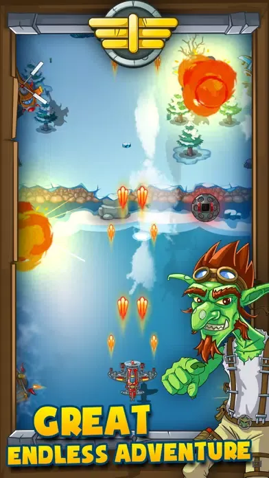 Panda Commander Air Combat - Sky Fighter & Shooter 스크린샷