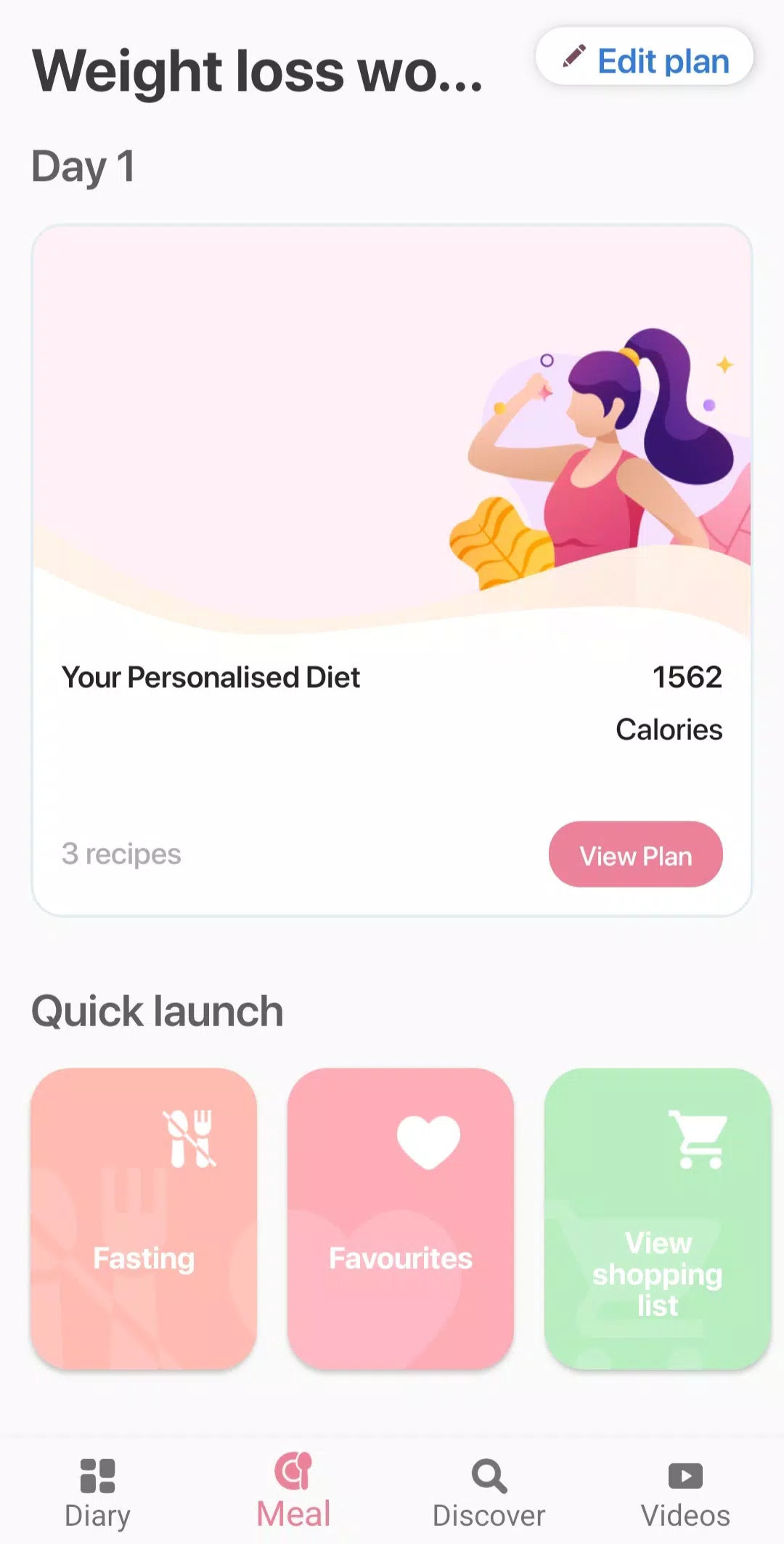 Women Weight Loss Diet Plan Screenshots