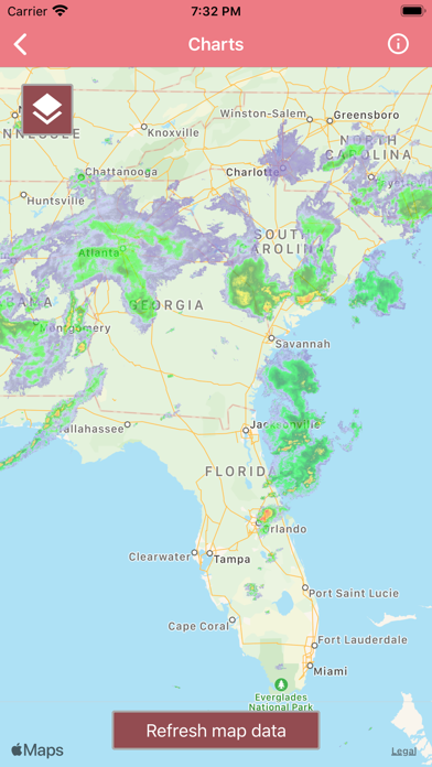 Wind Speed Forecast App Screenshots
