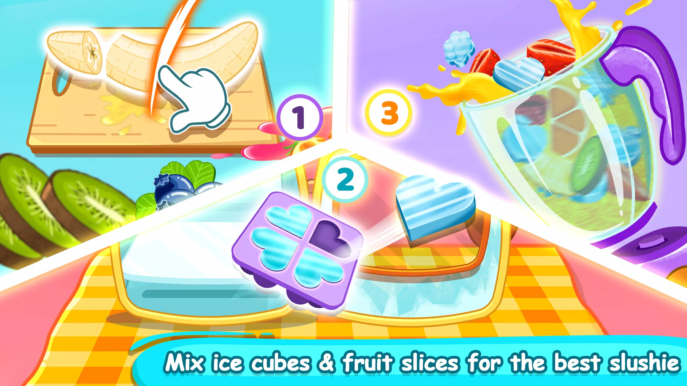 Wolfoo Makes Rainbow Slushy Screenshots