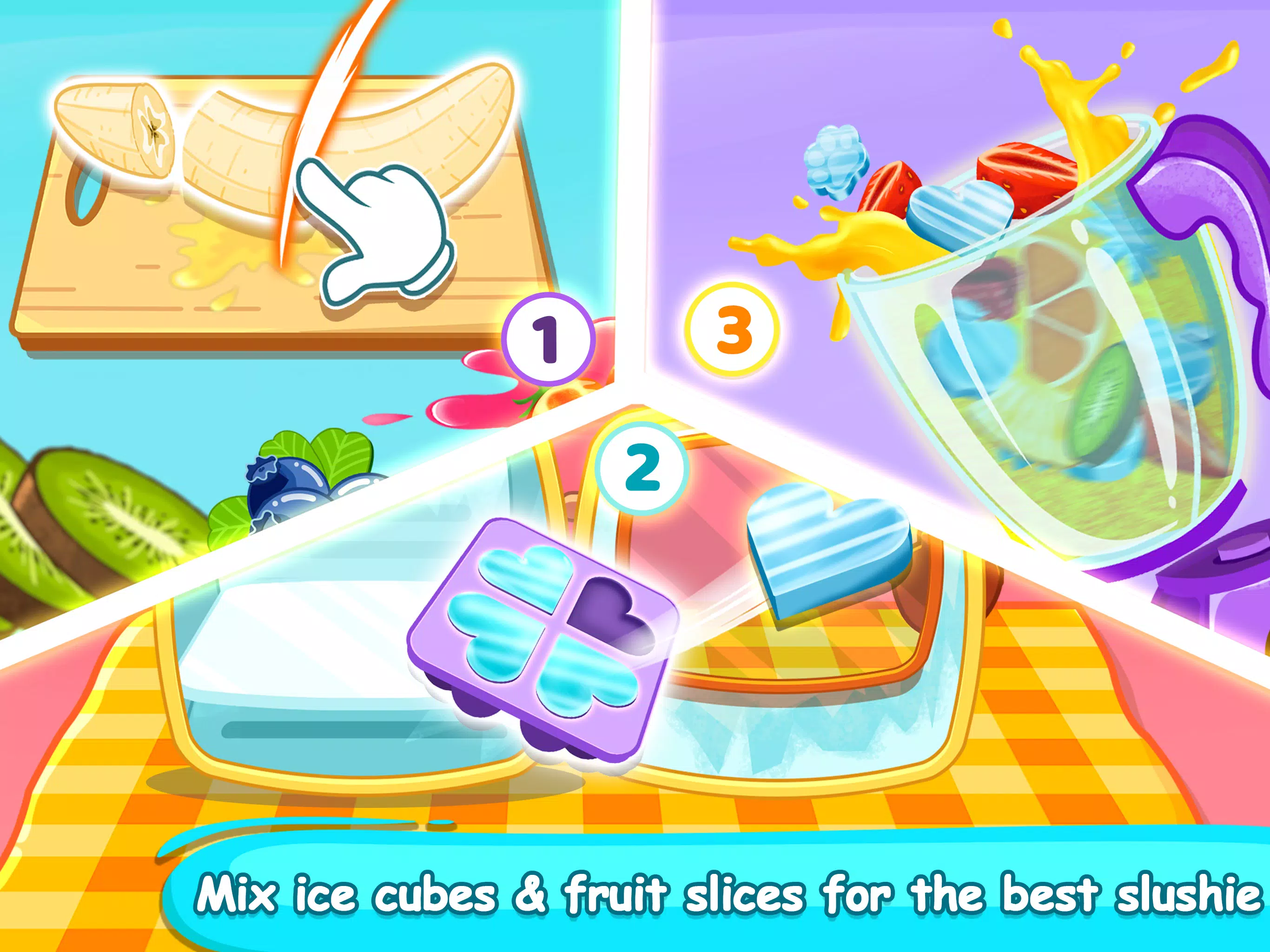 Wolfoo Makes Rainbow Slushy Screenshots
