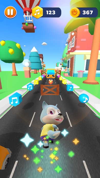 Jumping Wolfoo - Musical Beats Screenshots