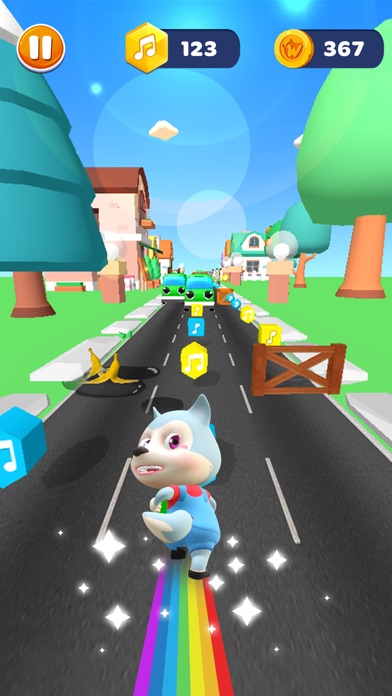 Jumping Wolfoo - Musical Beats Screenshots