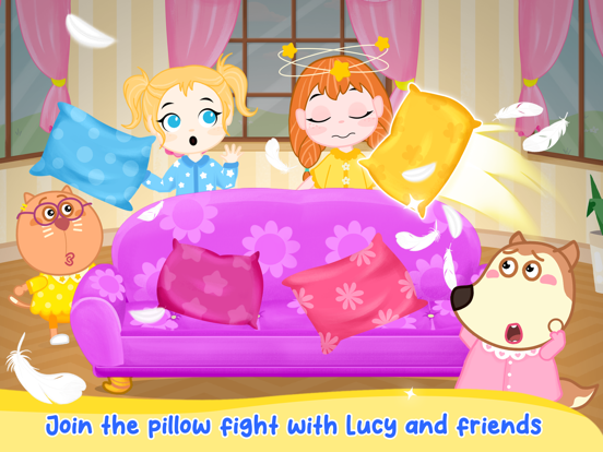 Lucy's Pajama Party: Sleepover iPad Screenshots