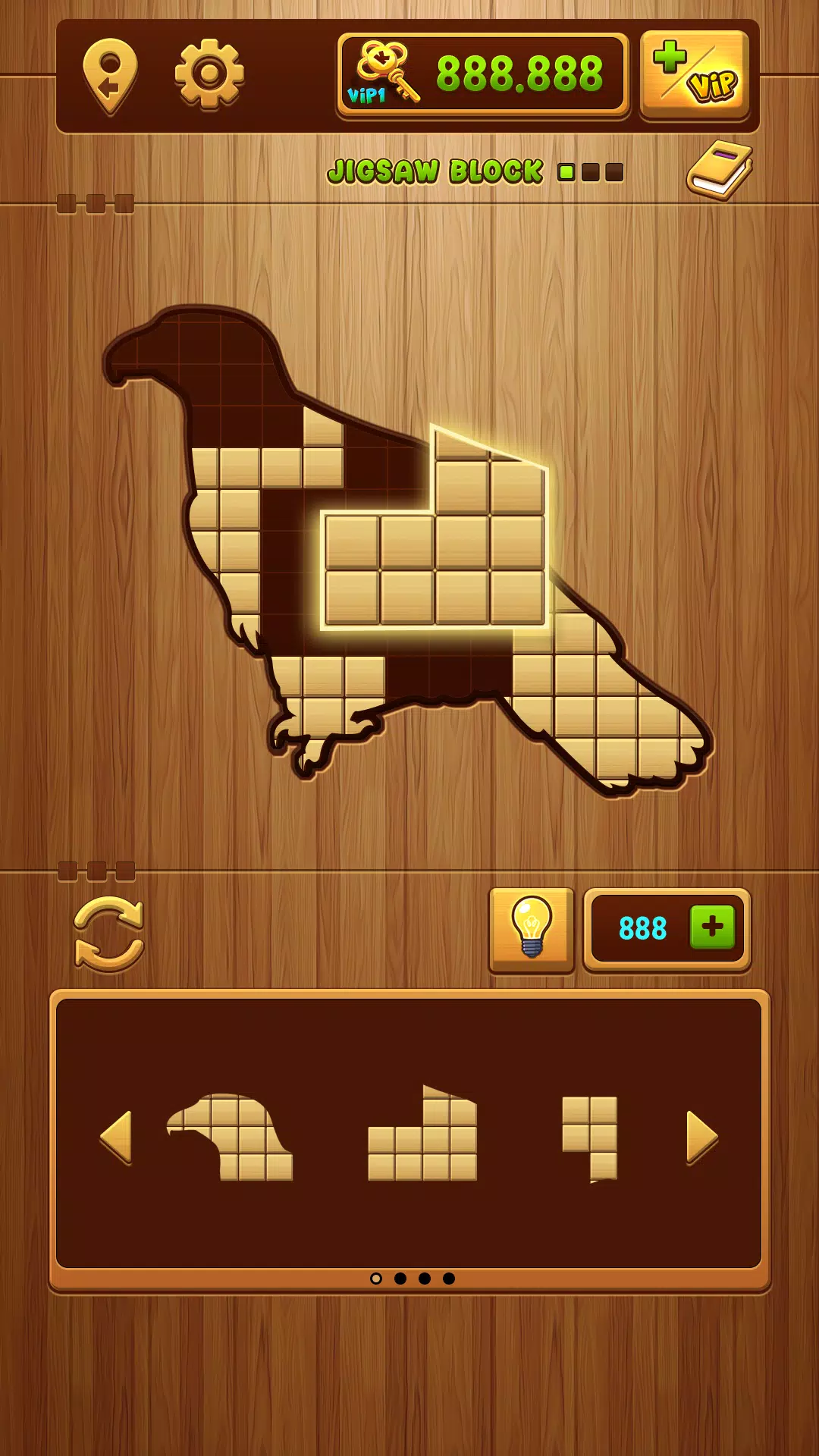 Wood Jigsaw Game: Block Puzzle Screenshots