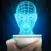 Hologram Human Head 3D Prank