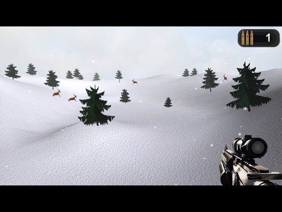 Capturas de tela do Shoot Kill Deer Winter iPad 