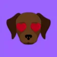 Animated Dark Chocolate Lab