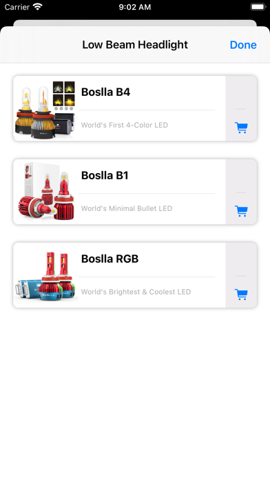 Auto Bulb Finder Screenshots