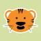 Cute Targer -Sticker