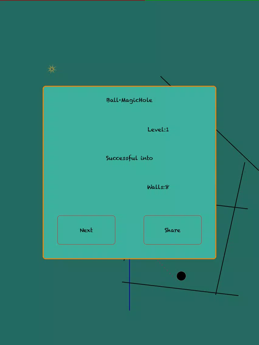 Ball And Magic Hole iPad 应用截图