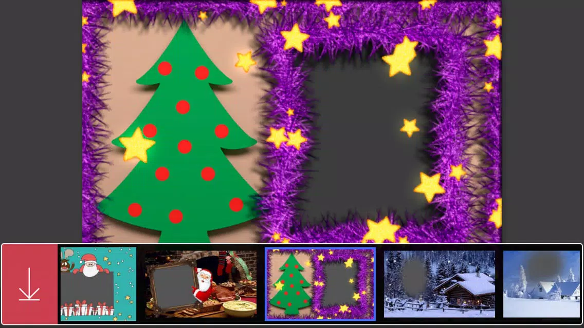 Xmas Jingle bell HD Frame - Free InstaFrame Editor Screenshots