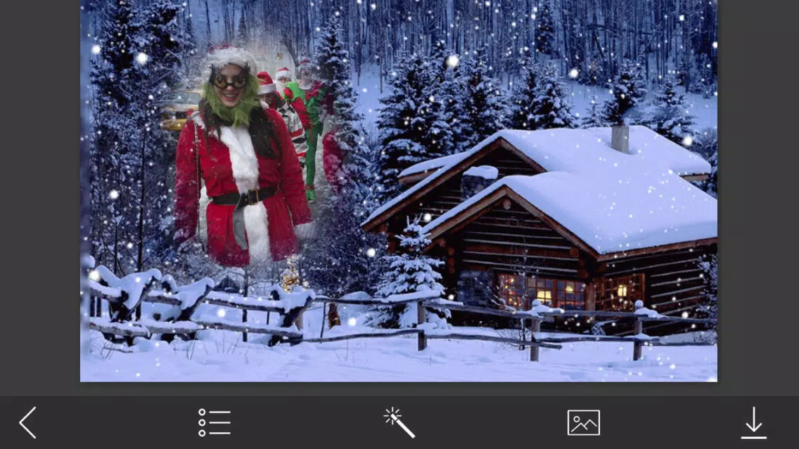 Xmas Jingle bell HD Frame - Free InstaFrame Editor Screenshots