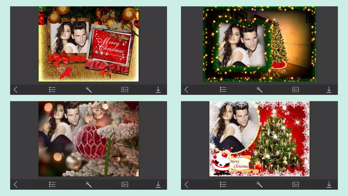 Holiday Xmas Hd Frames - Frame Booth Screenshots