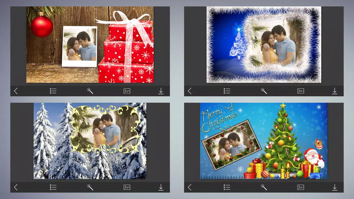Holiday Xmas Hd Frames - Frame Booth Screenshots