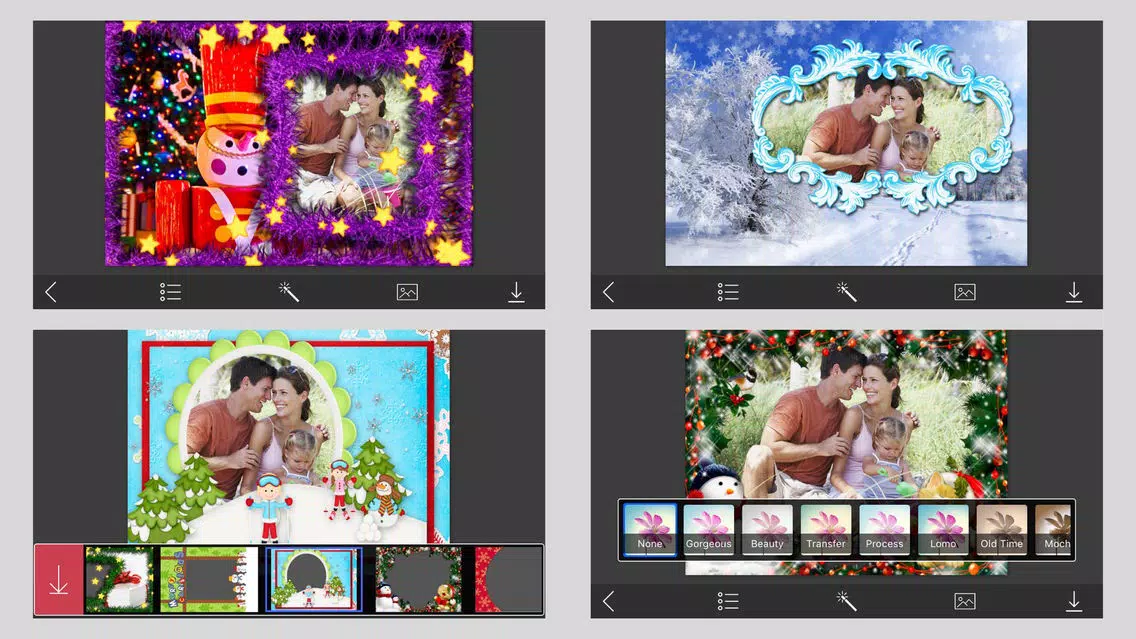 Santa Picture Frame - insta frames for photo Screenshots