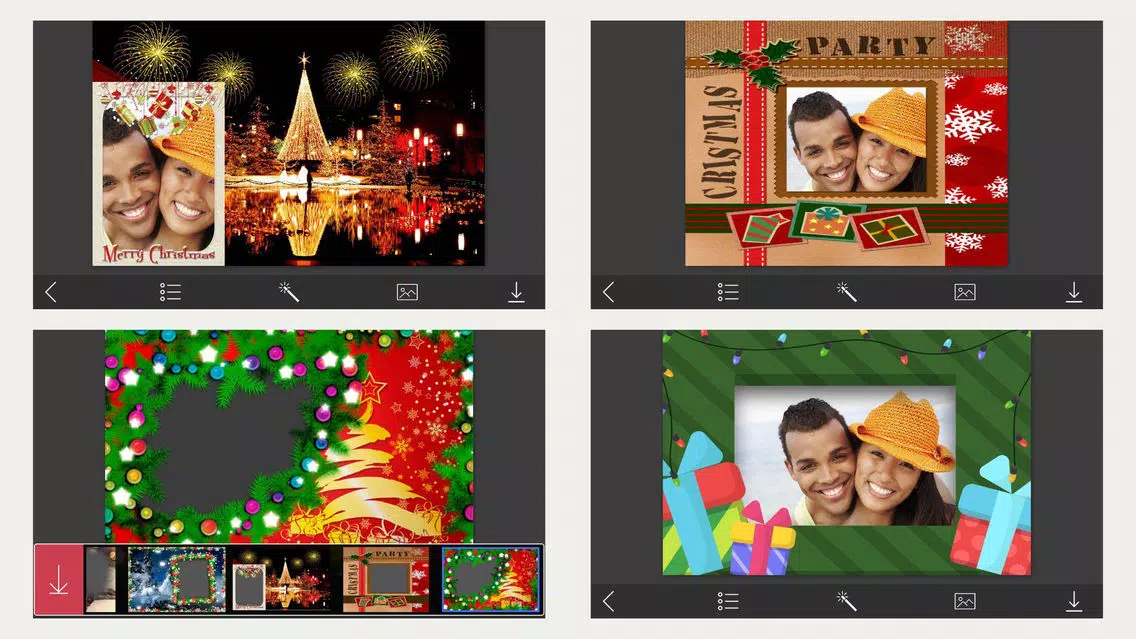 Santa Picture Frame - insta frames for photo Screenshots