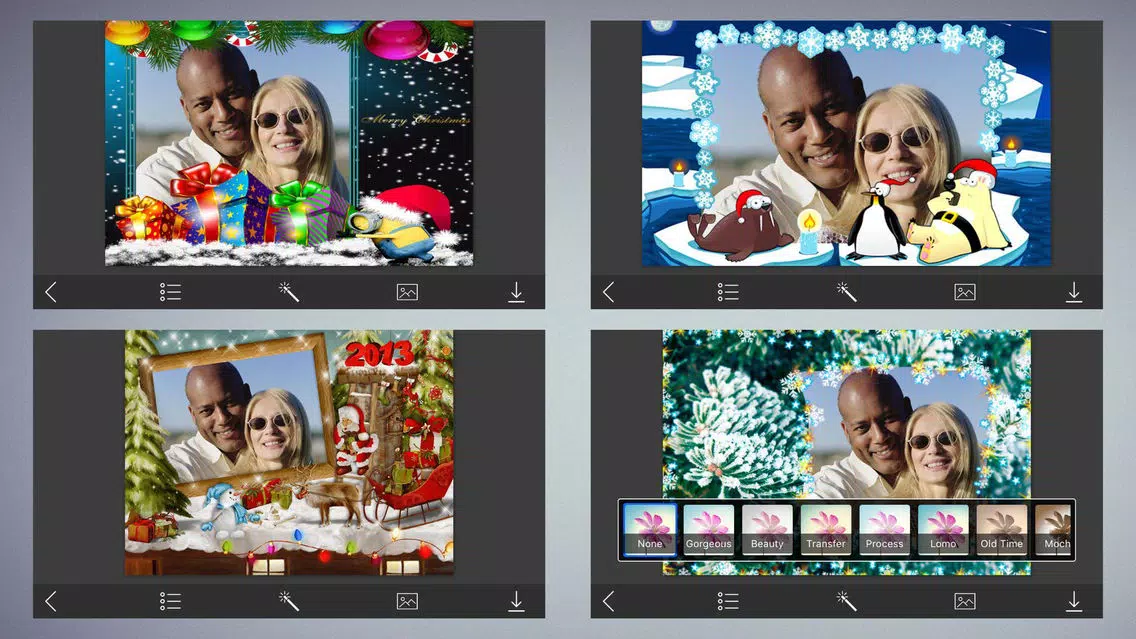 Santa Picture Frame - insta frames for photo Screenshots