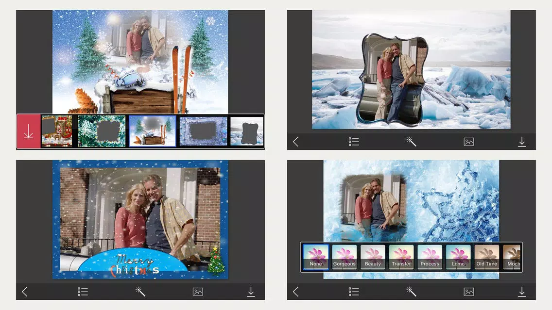 Santa Picture Frame - insta frames for photo Screenshots