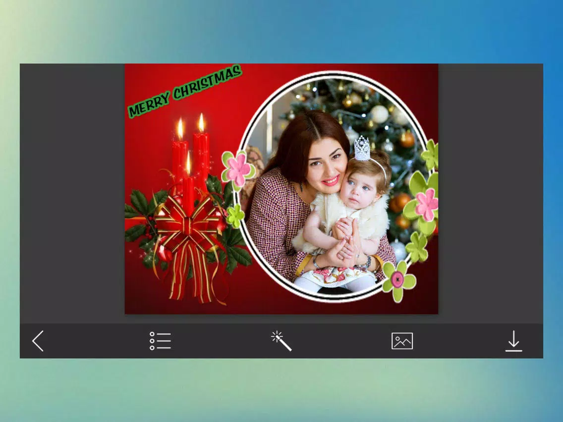 تصاویر Creative Christmas HD Frame - Creative Design App iPad