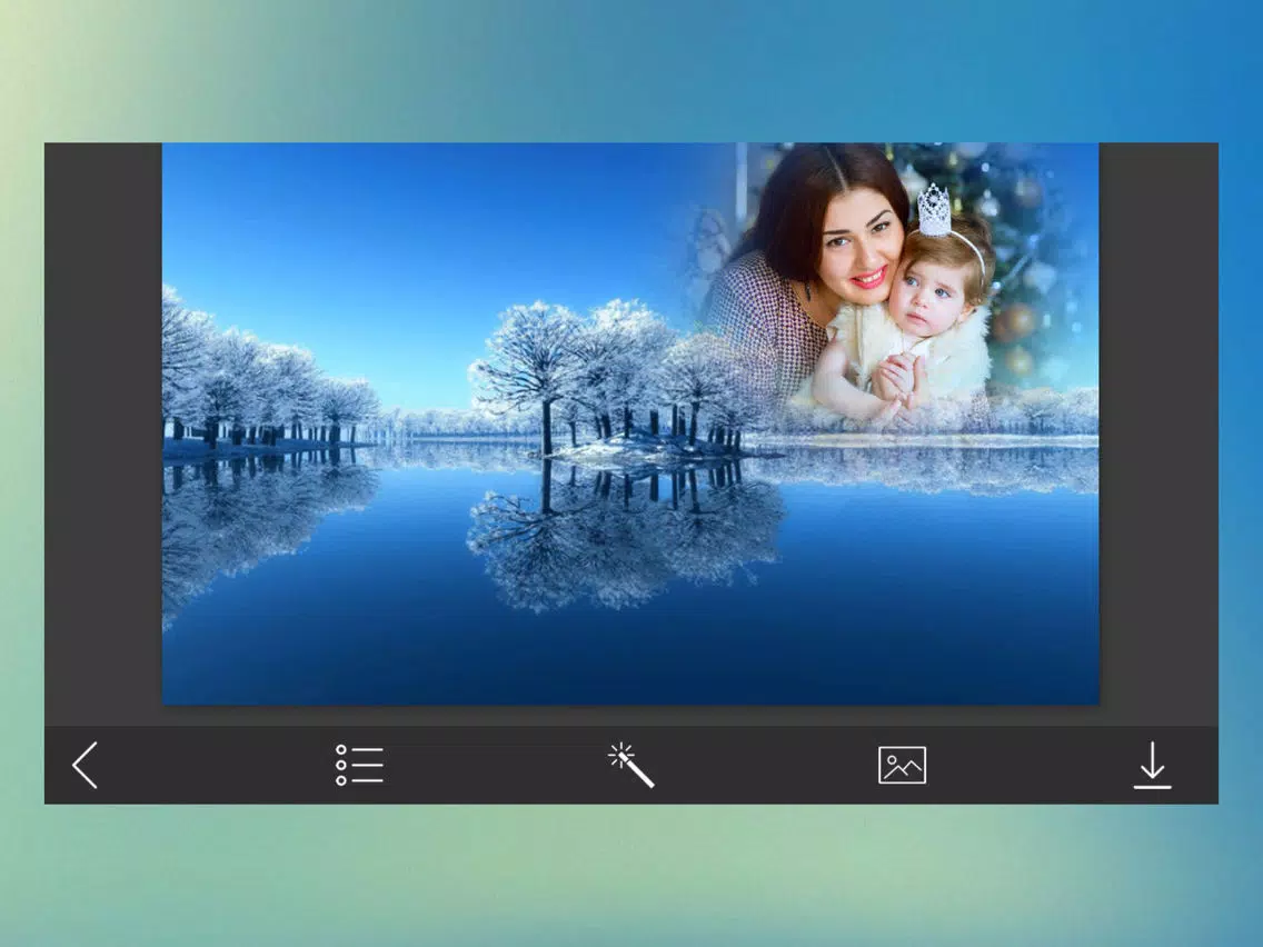 تصاویر Creative Christmas HD Frame - Creative Design App iPad