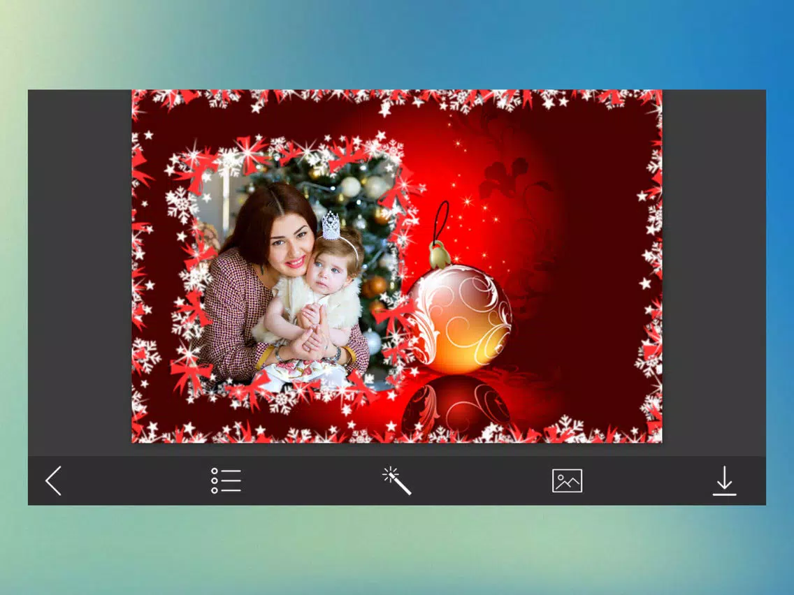 تصاویر Creative Christmas HD Frame - Creative Design App iPad