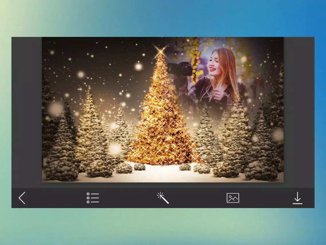 تصاویر Creative Christmas HD Frame - Creative Design App iPad