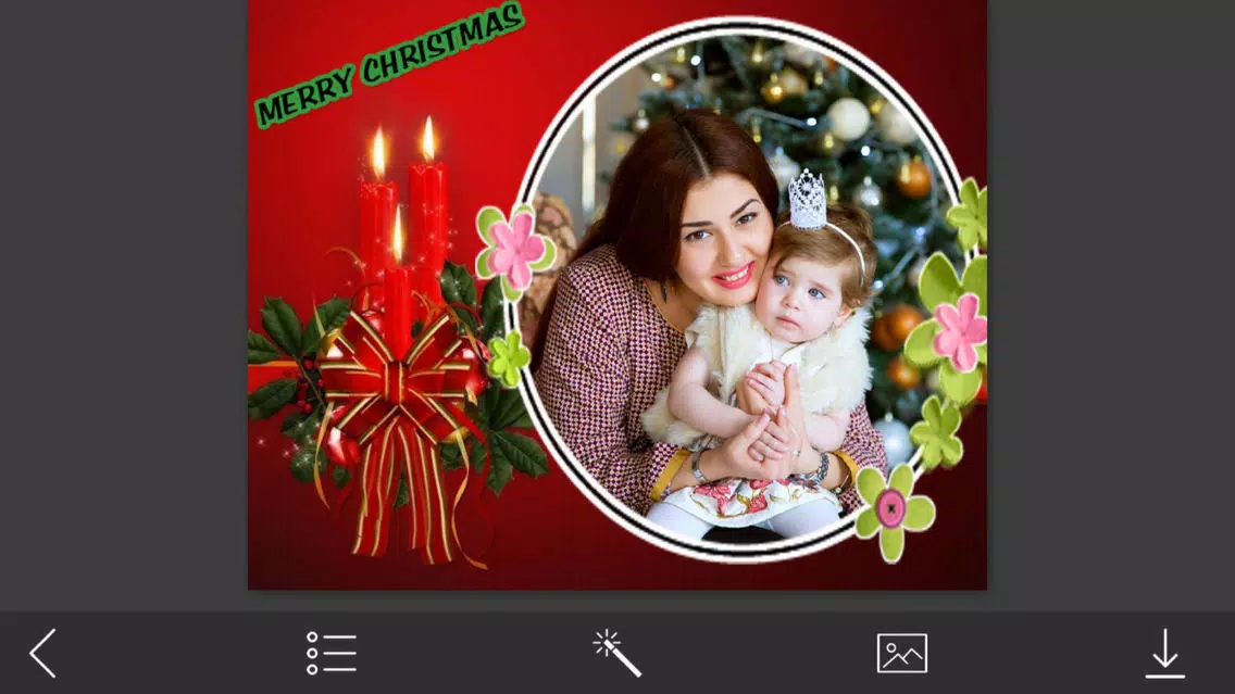 تصاویر Creative Christmas HD Frame - Creative Design App