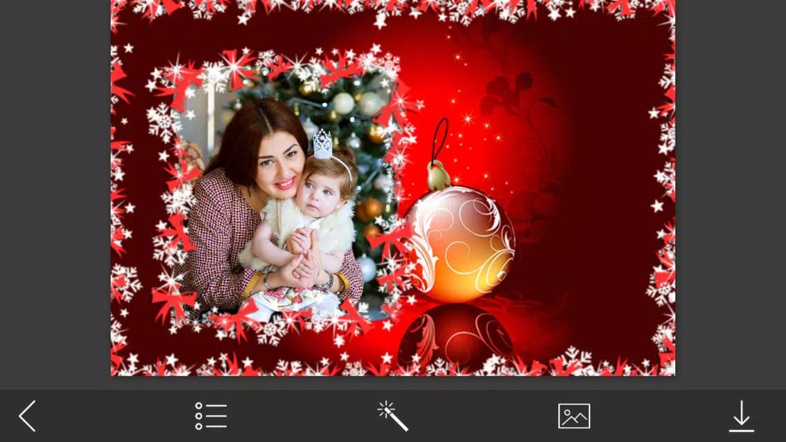 تصاویر Creative Christmas HD Frame - Creative Design App