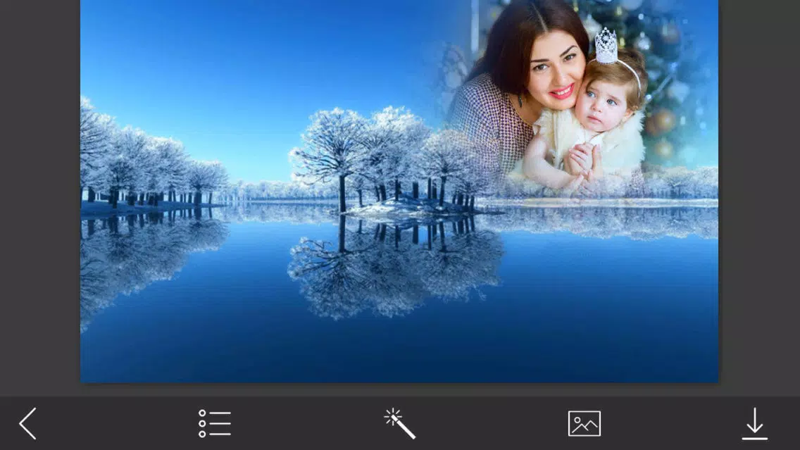 تصاویر Creative Christmas HD Frame - Creative Design App
