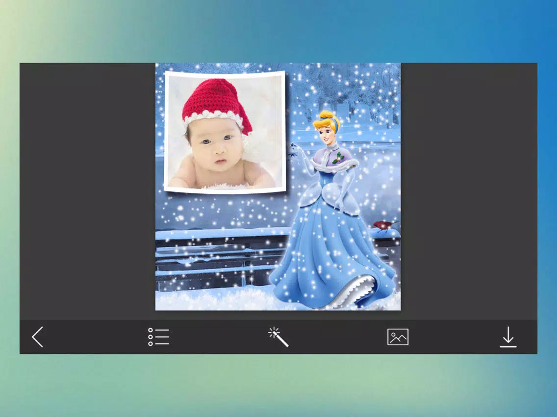 Screenshot di Xmas 2017 Hd Photo Frames - Art Photo frame iPad