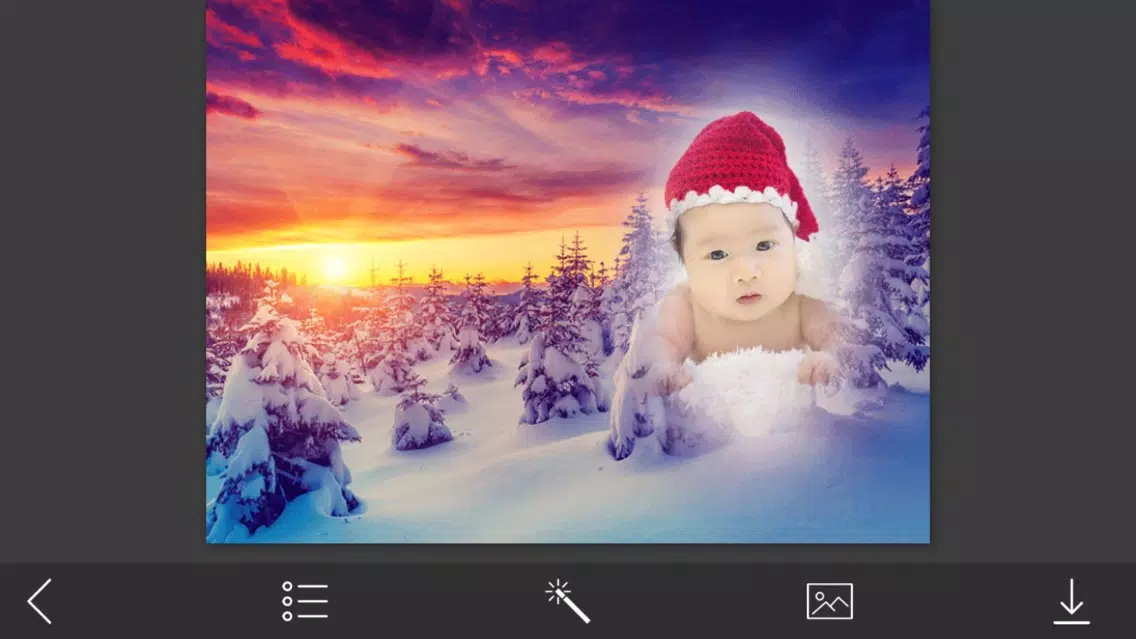 Screenshot di Xmas 2017 Hd Photo Frames - Art Photo frame