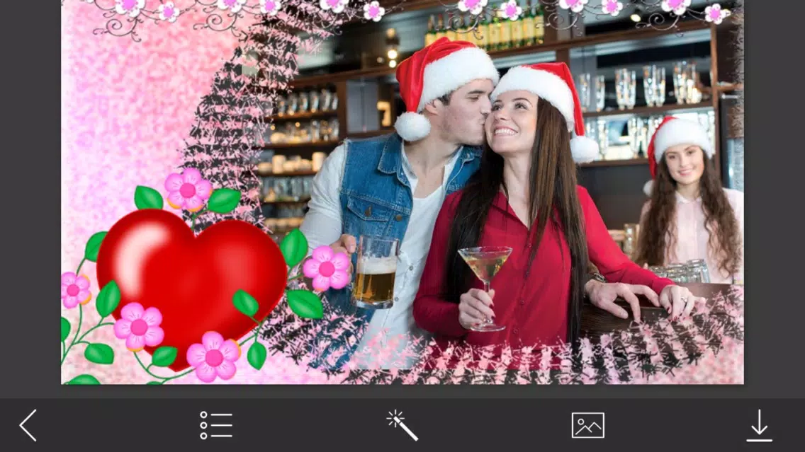 Holiday Xmas Picture Frame - insta frames Foto Screenshots