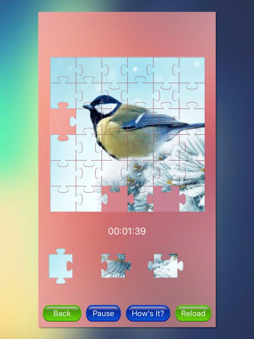 Christmas Jigsaw Puzzle - Mind Game iPad Screenshots