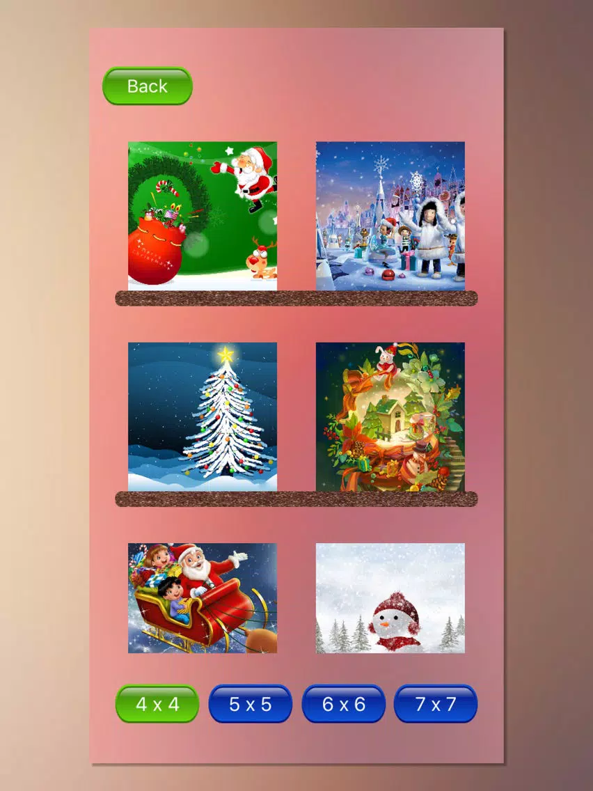 Christmas Jigsaw Puzzle - Mind Game iPad Screenshots