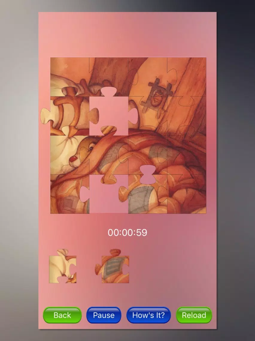 Christmas Jigsaw Puzzle - Mind Game iPad Screenshots