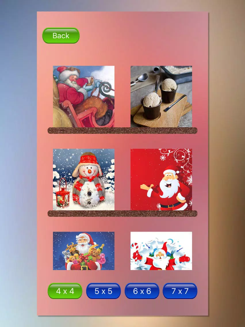 Christmas Jigsaw Puzzle - Mind Game iPad Screenshots